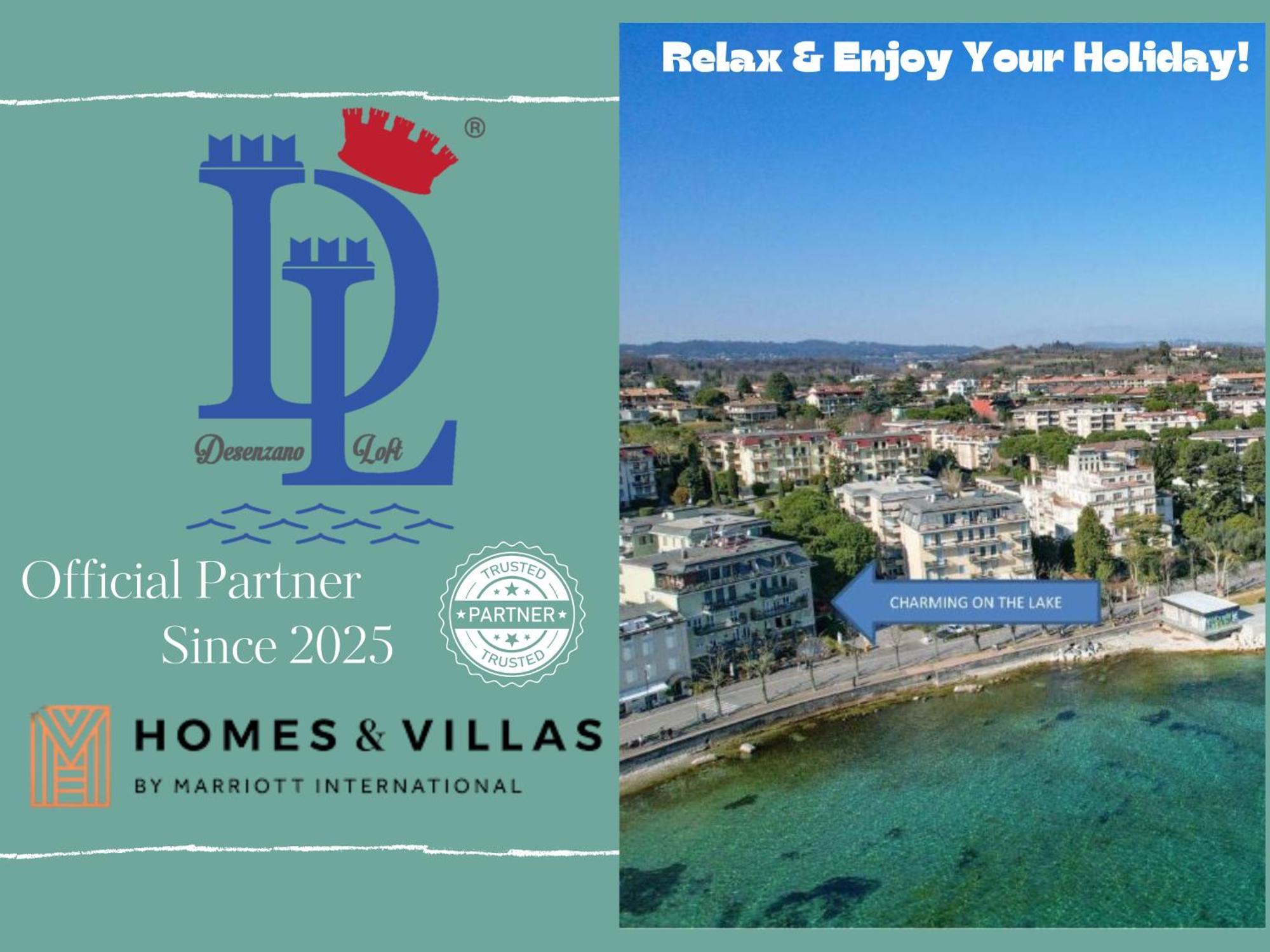 Desenzanoloft Official Partner Marriott Homes & Villas - Charming On The Lake Front Lake Desenzano del Garda Bagian luar foto